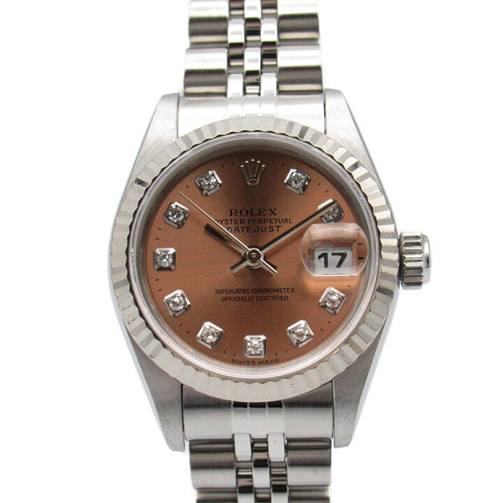 楽天市場】ロレックス ROLEX デイトジャスト 10Pダイヤ T番 腕時計  