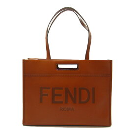 フェンディ FENDI ショッピングバッグ トートバッグ トートバッグ バッグ レザー レディース ブラウン系 【中古】