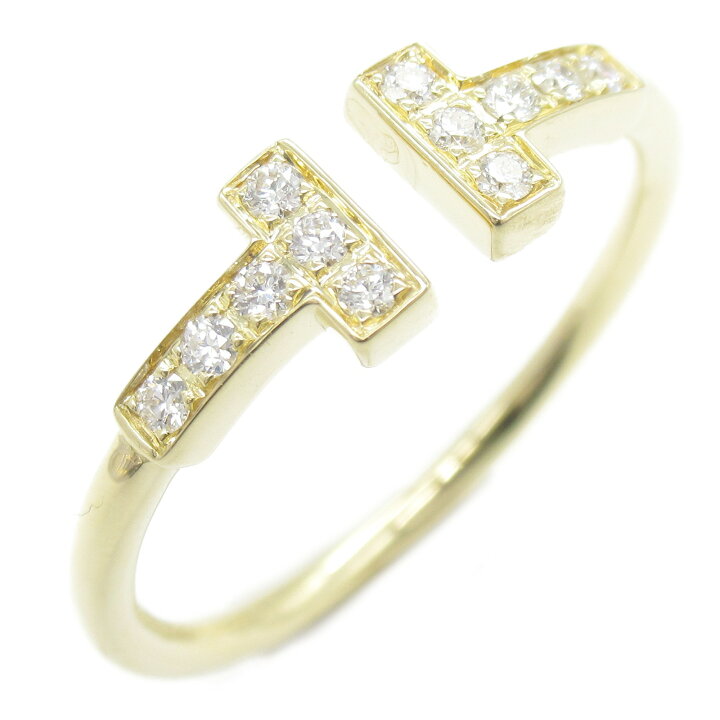 楽天市場】ティファニー TIFFANY＆CO Tワイヤー ダイヤ リング リング 