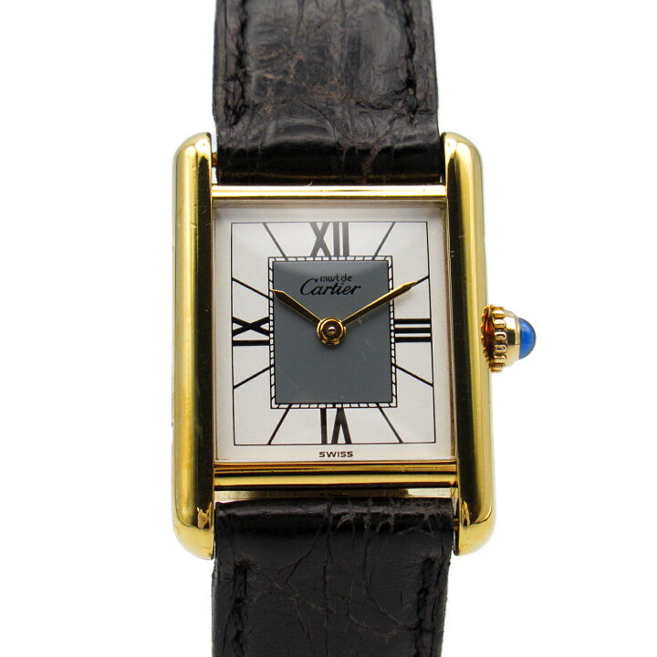 楽天市場】カルティエ CARTIER マストタンク ヴェルメイユ SM 腕時計  