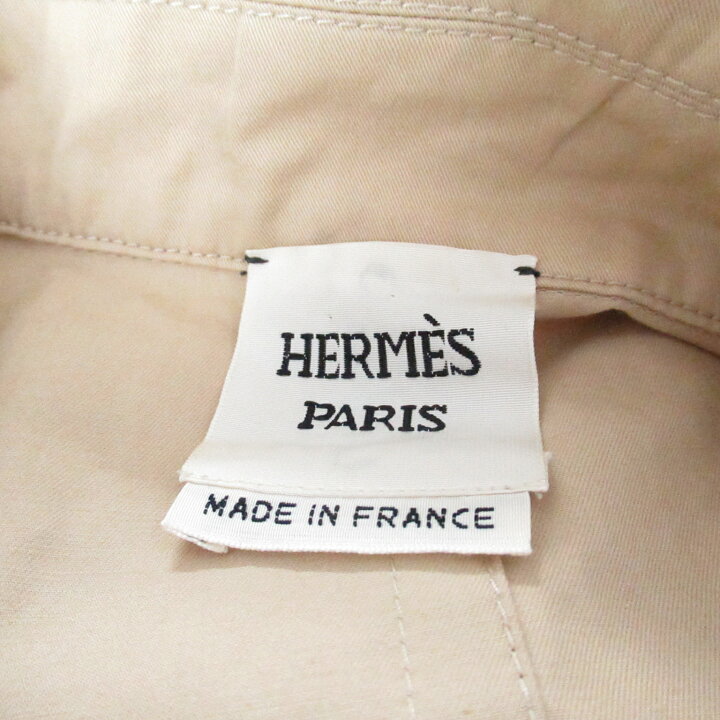 楽天市場】エルメス HERMES トレンチコート トレンチコート 衣料品  