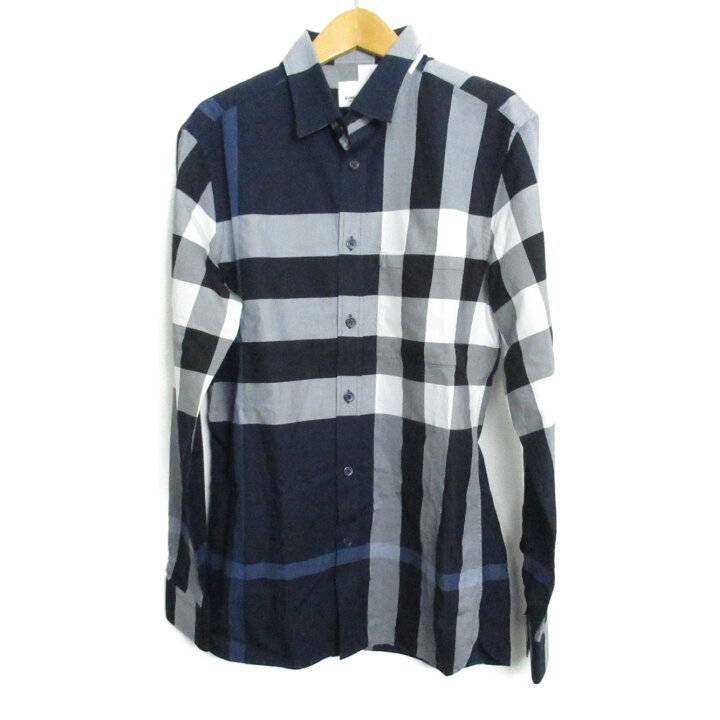 楽天市場】バーバリー BURBERRY チェックシャツ 長袖シャツ 衣料品  