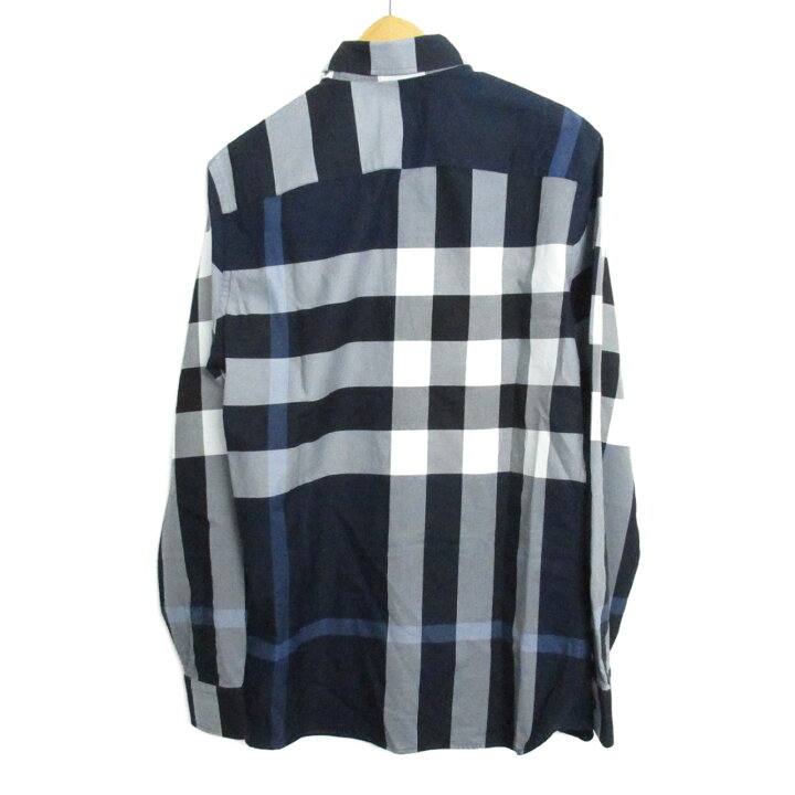楽天市場】バーバリー BURBERRY チェックシャツ 長袖シャツ 衣料品  