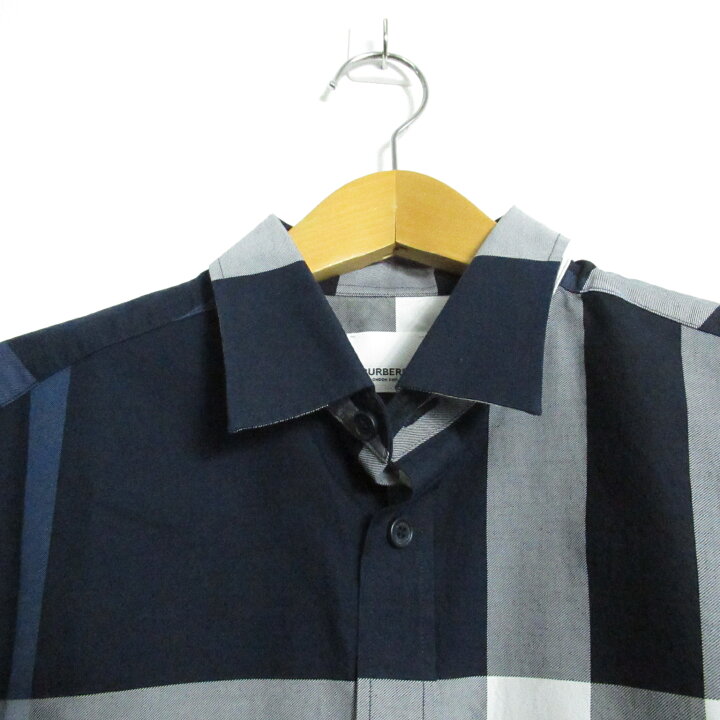 楽天市場】バーバリー BURBERRY チェックシャツ 長袖シャツ 衣料品  