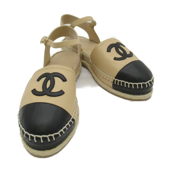 楽天市場】シャネル CHANEL エスパドリーユサンダル サンダル 靴 
