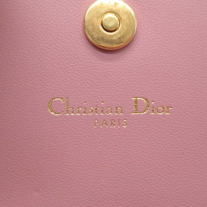 楽天市場】ディオール Dior 二つ折財布 二つ折り財布 財布 レザー 