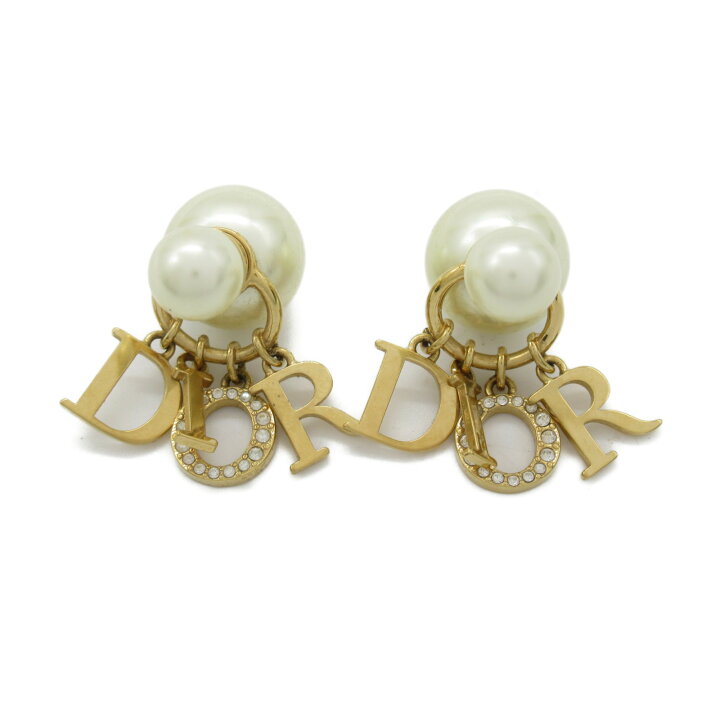 楽天市場】ディオール Dior パールピアス ピアス ジュエリー GP  