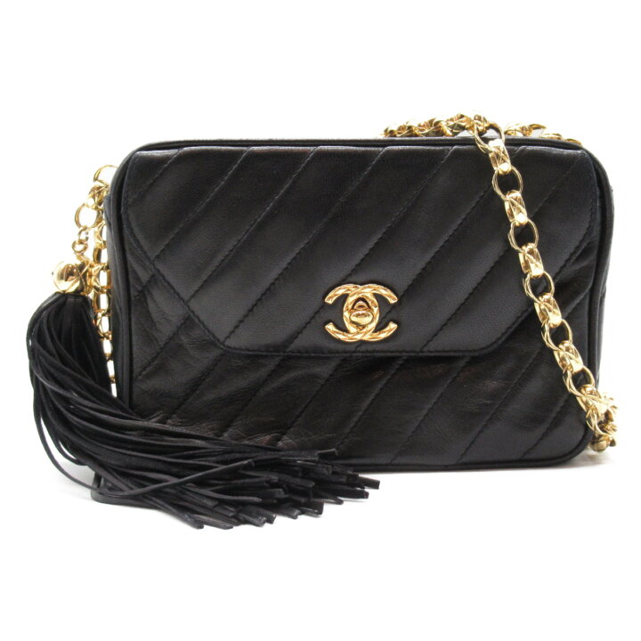 楽天市場】シャネル CHANEL フリンジチェーンショルダー ショルダー  