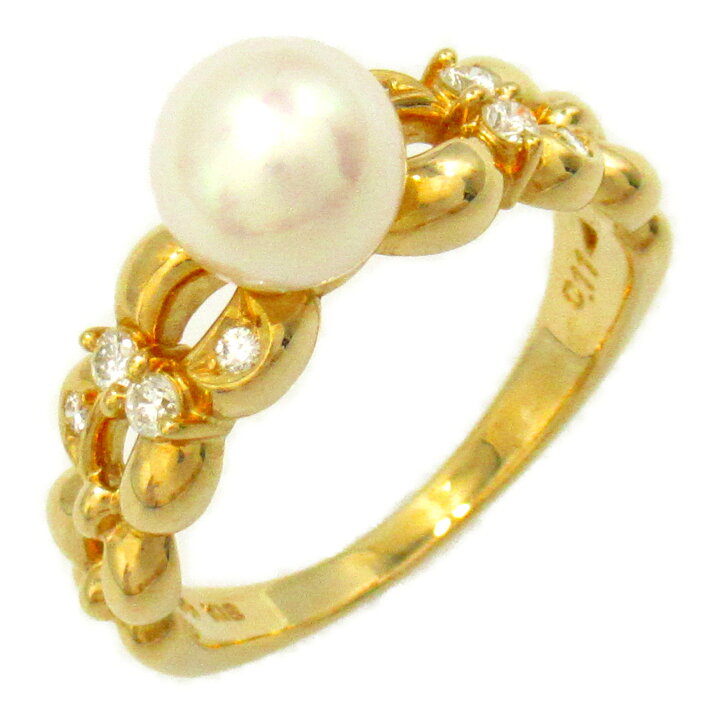 楽天市場】タサキ TASAKI パール ダイヤ リング リング・指輪  