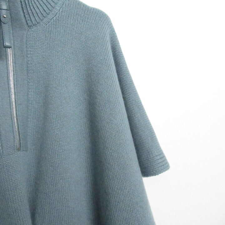 楽天市場】エルメス HERMES カシミヤ ニット ポンチョ ポンチョ 衣料品 