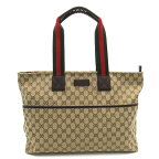 グッチ GUCCI マザーズトートバッグ トートバッグ バッグ GGキャンバス レディース ベージュ系 / ブラウン系 155524 【中古】