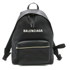 バレンシアガ BALENCIAGA エブリデイ・バックパック リュックサック バックパック バッグ レザー メンズ レディース ブラック系 【中古】