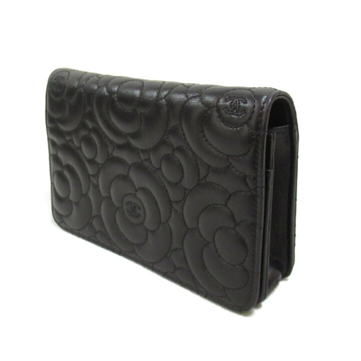 楽天市場】シャネル CHANEL カメリア チェーンウォレット ショルダー 