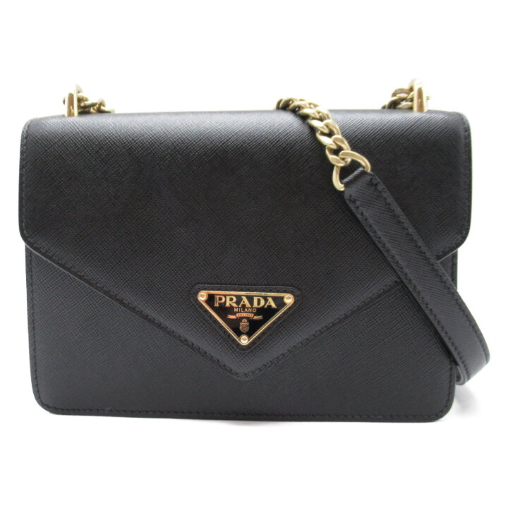 楽天市場】プラダ PRADA チェーンショルダー ショルダーバッグ バッグ  