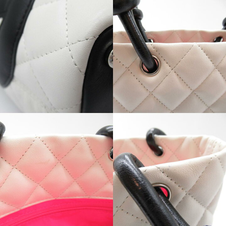 楽天市場】シャネル CHANEL カンボンラインスモールトート バッグ  