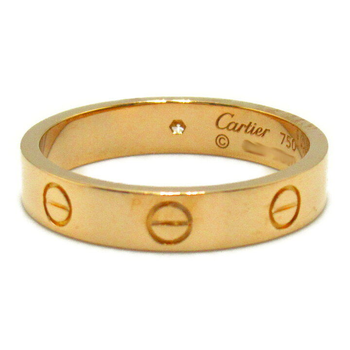 楽天市場】カルティエ CARTIER ミニ ラブリング 1Pダイヤ リング・指輪  