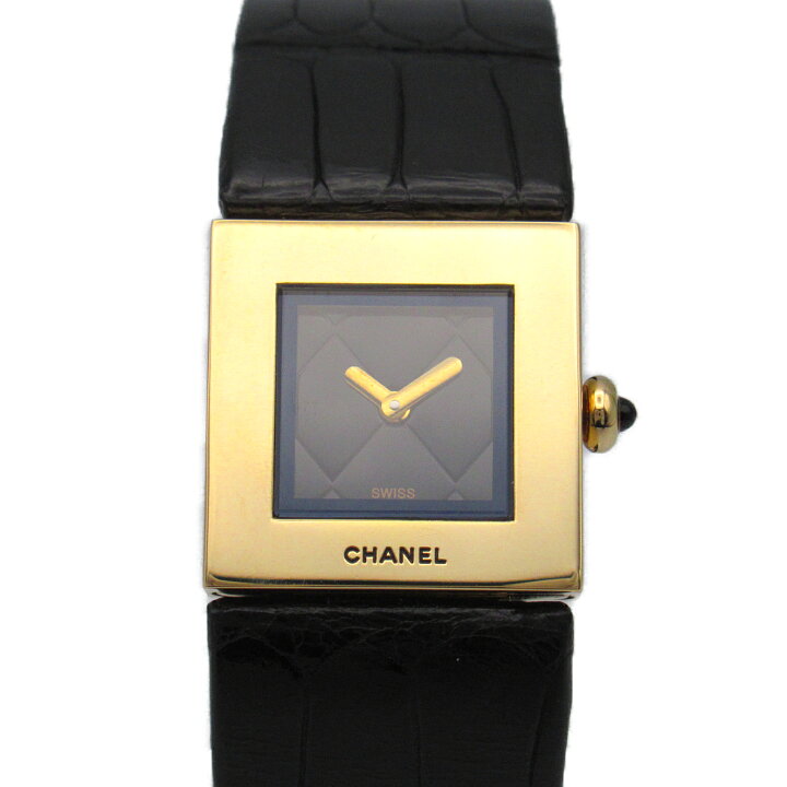 楽天市場】シャネル CHANEL マトラッセ 腕時計 時計 K18（イエロー 