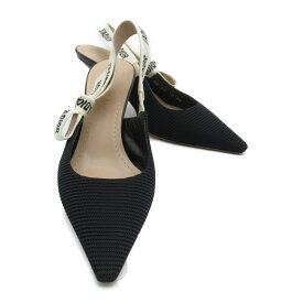 ディオール Dior J'Adior ヒール パンプス パンプス 靴 テクニカル ファブリック レディース ブラック系 【中古】