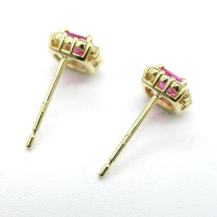 楽天市場】ジュエリー JEWELRY ルビー ダイヤモンド ピアス ピアス 