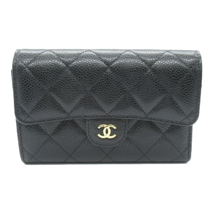 楽天市場】シャネル CHANEL マトラッセ 三つ折財布 三つ折り財布 財布  