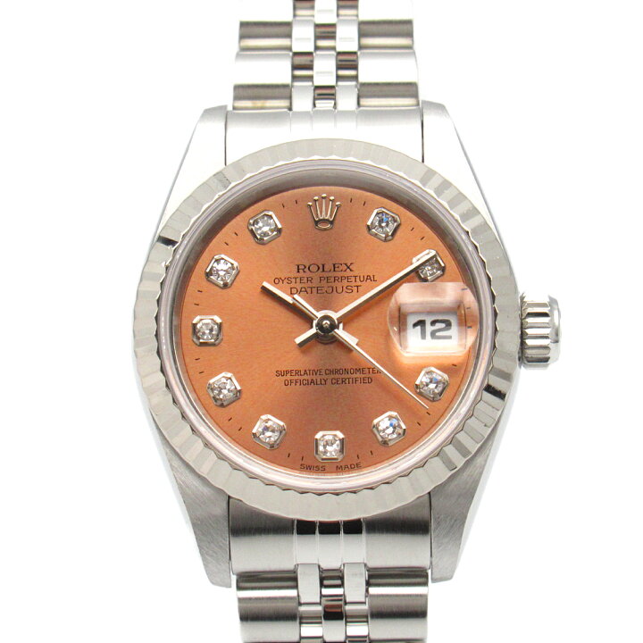 楽天市場】ロレックス ROLEX デイトジャスト 10Pダイヤ T番 腕時計  