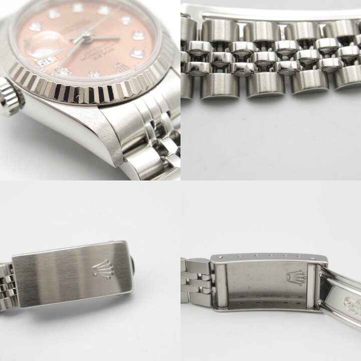 楽天市場】ロレックス ROLEX デイトジャスト 10Pダイヤ T番 腕時計  