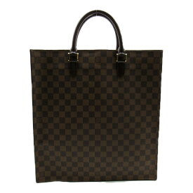 ルイ・ヴィトン LOUIS VUITTON サック プラ トートバッグ トートバッグ バッグ PVCコーティングキャンバス ダミエ レディース ブラウン系 N51140 【中古】