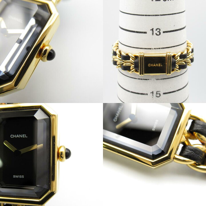 楽天市場】シャネル CHANEL プルミエールS 腕時計 時計 GP（ゴールド  