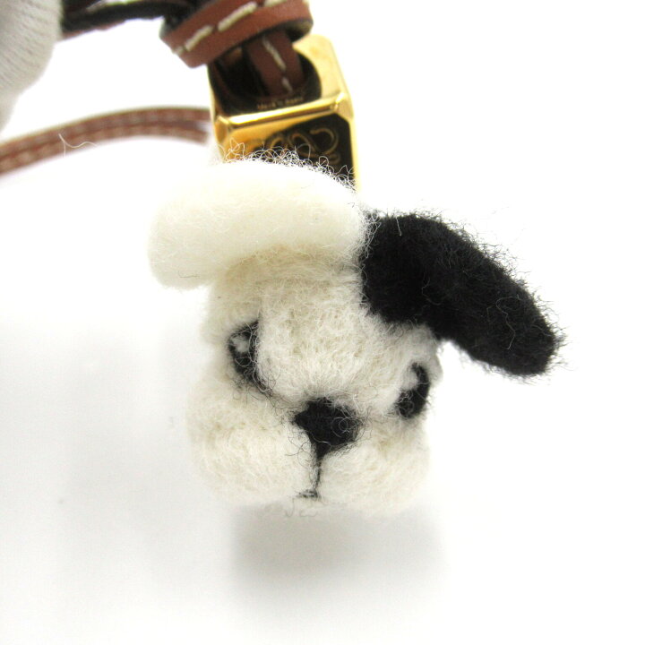 楽天市場】ロエベ LOEWE チャーム ストラップ キーホルダー 犬 パピー 