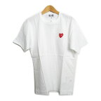 コムデギャルソン COMME des GARCONS Tシャツ 半袖Tシャツ 衣料品 トップス コットン メンズ レディース ホワイト系 AXT1082M 【新品】