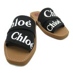 クロエ Chloe サンダル サンダル 靴 リネン レディース ブラック系 / ブラウン系 CHC22U188Z300135 【中古】