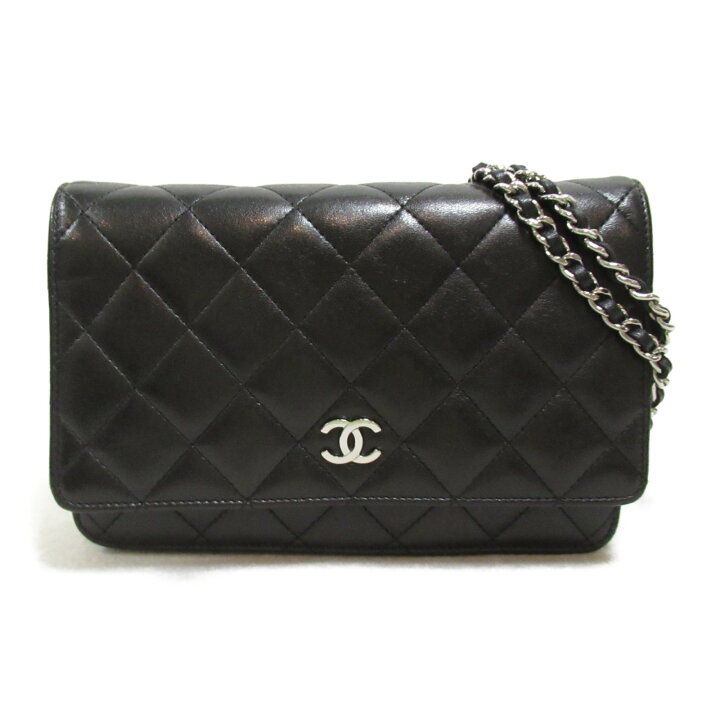 楽天市場】シャネル CHANEL マトラッセ チェーンウォレット 二つ折り長  
