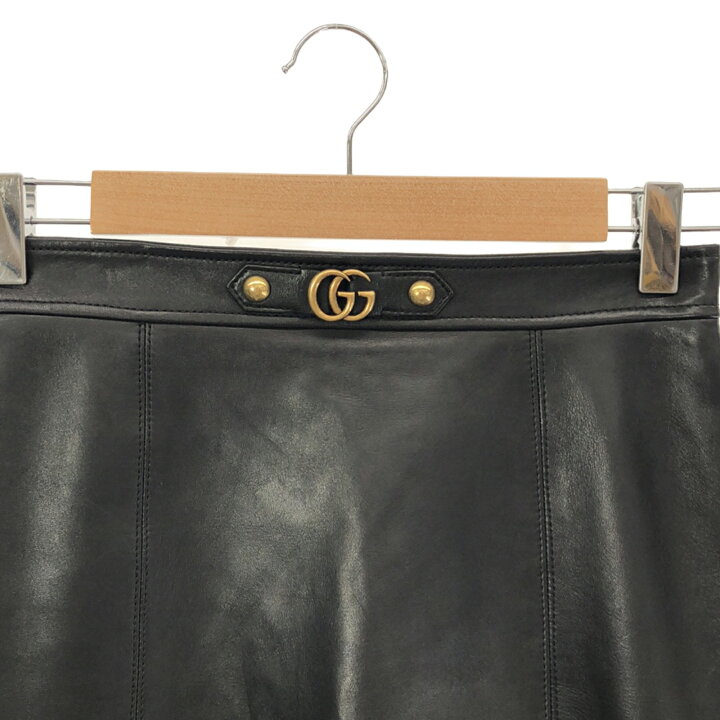 楽天市場】グッチ GUCCI レザー スカート スカート 衣料品 ボトムス  