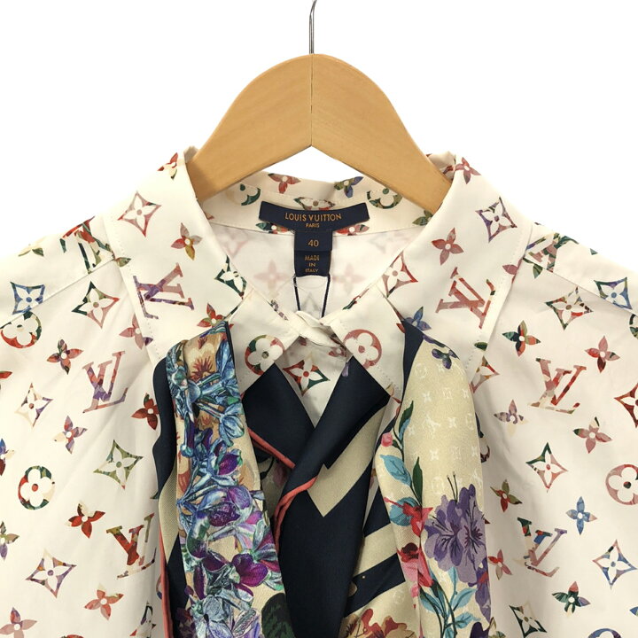 楽天市場】ルイ・ヴィトン LOUIS VUITTON ブラウス(スカーフ付 