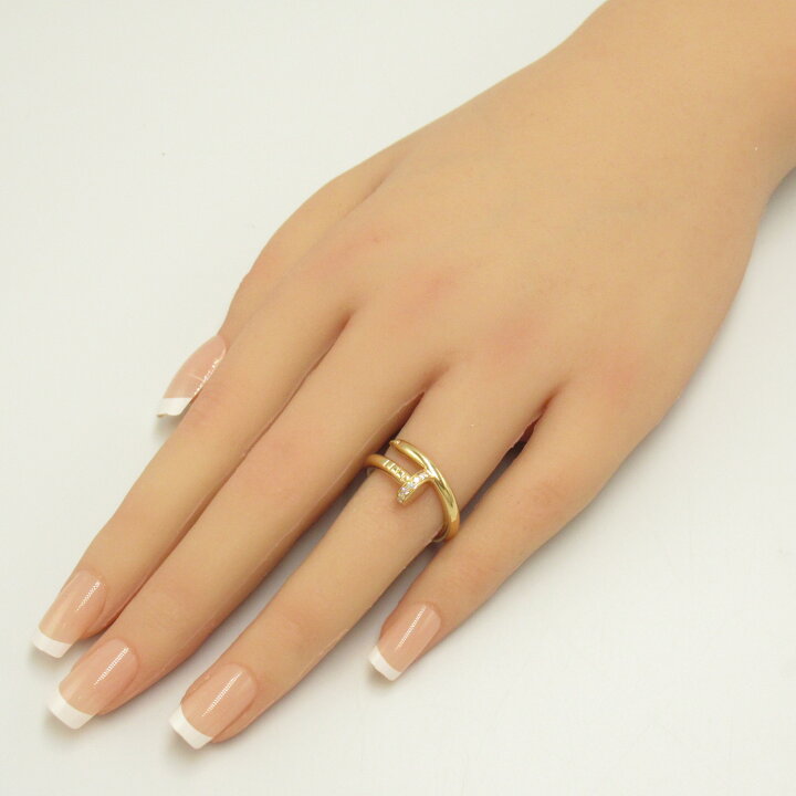 楽天市場】カルティエ CARTIER ジュストアンクル リング ダイヤ リング  