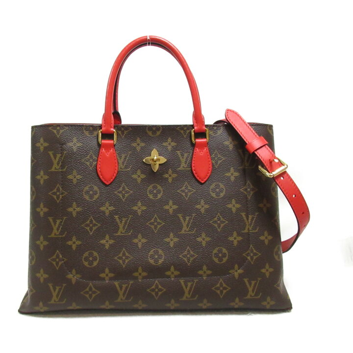 楽天市場】ルイ・ヴィトン LOUIS VUITTON フラワートート トートバッグ  