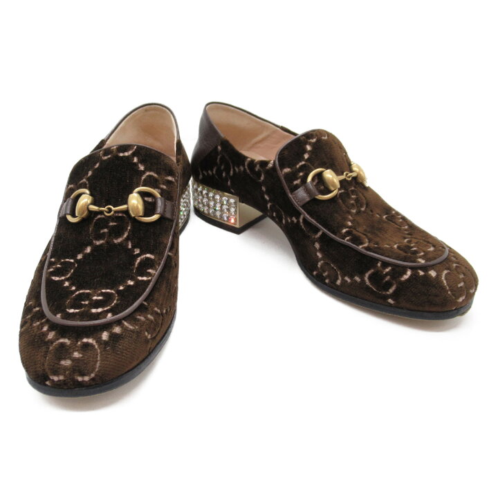 楽天市場】≪15％OFFクーポン×P3倍≫グッチ GUCCI ローファー GG柄 