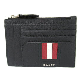 バリー BALLY カードケース カードケース アクセサリー レザー メンズ レディース ブラック系 SBL6228860596401F010 【中古】