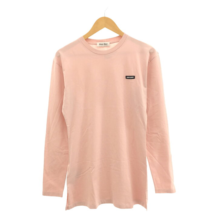 楽天市場】ミュウ ミュウ Miu Miu 長袖Tシャツ 長袖Tシャツ 衣料品  