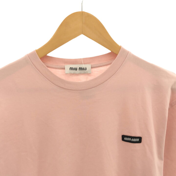 楽天市場】ミュウ ミュウ Miu Miu 長袖Tシャツ 長袖Tシャツ 衣料品  