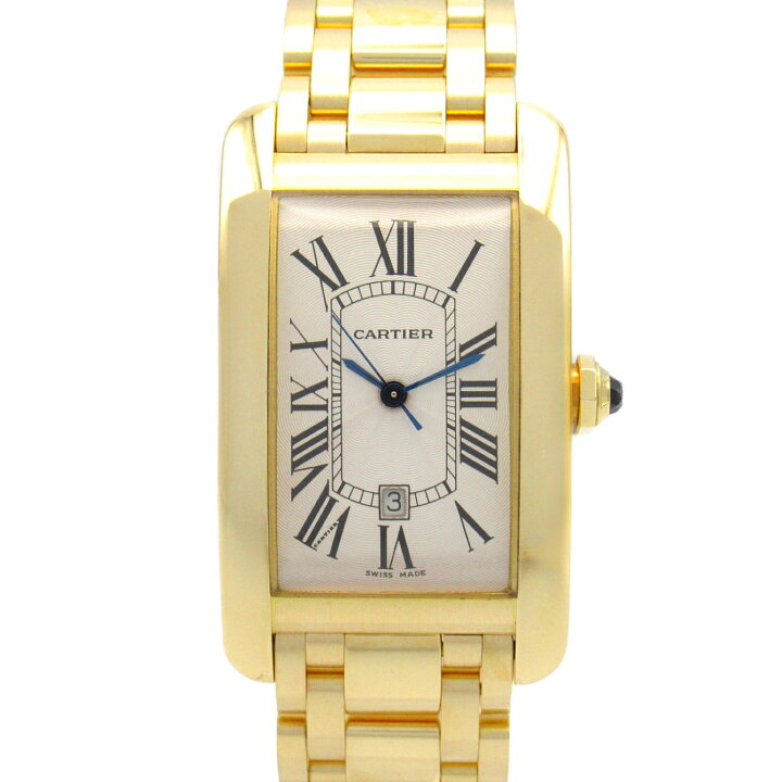 楽天市場】カルティエ CARTIER タンクアメリカンLM 腕時計 時計 K18  