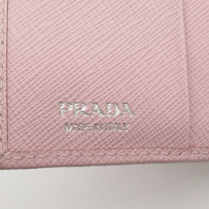 楽天市場】プラダ PRADA 二つ折財布 二つ折り財布 財布 サフィアーノ  