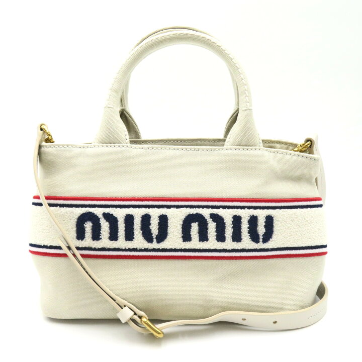 楽天市場】ミュウ ミュウ Miu Miu 2wayトート トートバッグ バッグ  