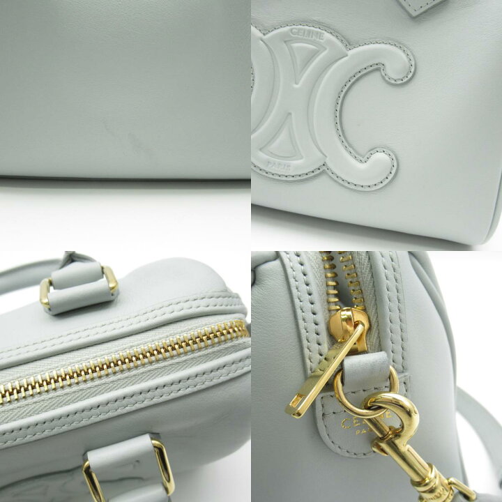 楽天市場】セリーヌ CELINE スモールボストン キュイルトリオンフ 2way 
