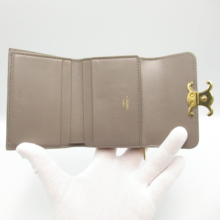楽天市場】セリーヌ CELINE トリオンフ 三つ折り財布 三つ折り財布 