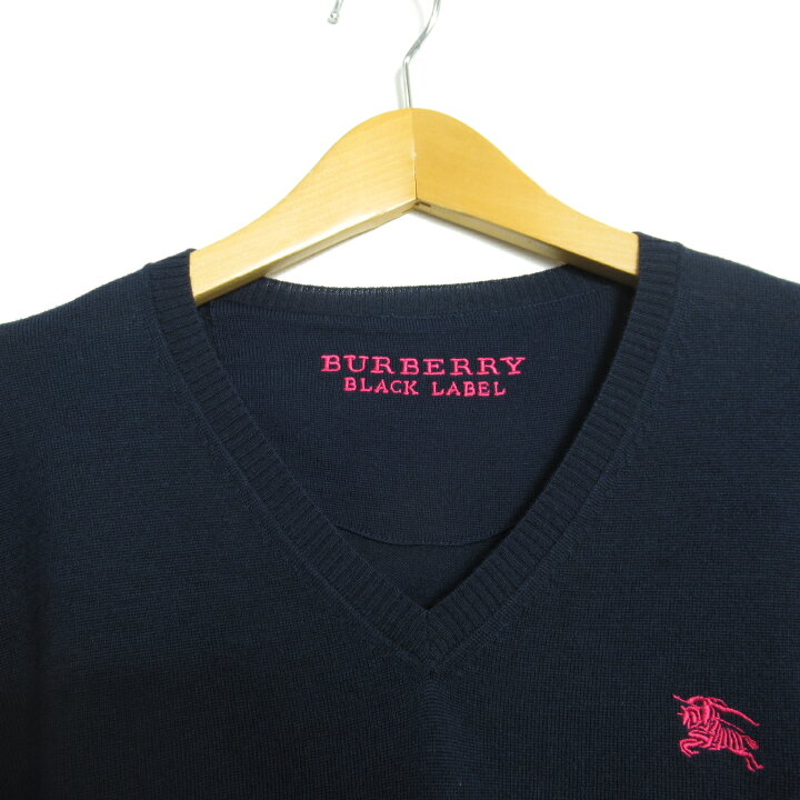 楽天市場】バーバリー BURBERRY Vネック ニット セーター 衣料品 