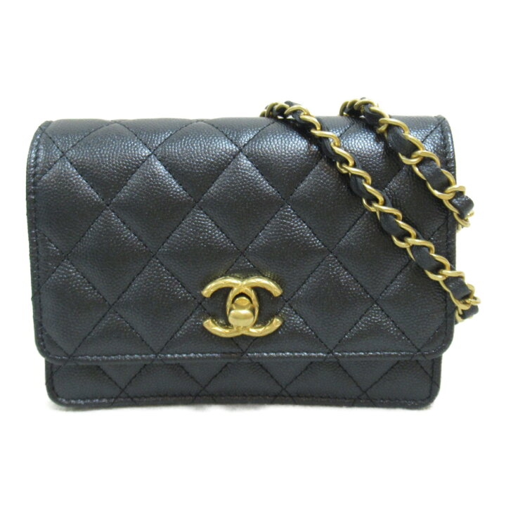 楽天市場】シャネル CHANEL ミニマトラッセ チェーンウォレット  