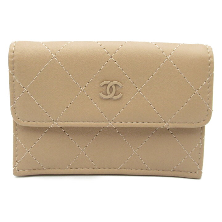 楽天市場】シャネル CHANEL 三つ折り財布 三つ折り財布 財布 カーフ 