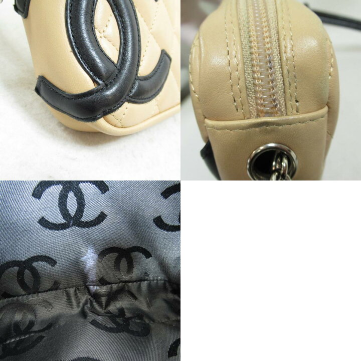 楽天市場】シャネル CHANEL カンボンライン アクセサリーポーチ 