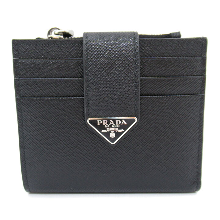 楽天市場】プラダ PRADA 二つ折り財布 二つ折り財布 財布 サフィアーノ 